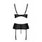 Корсет із відкритим бюстом JANNIES CORSET black S/M - Passion