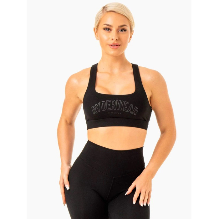 Топ Knockout Racer Back Sports Bra - Black