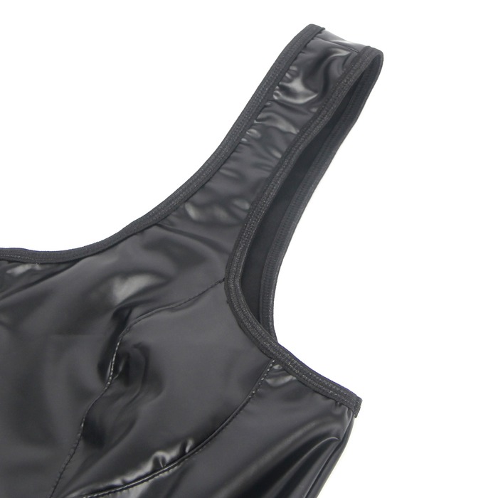 Сукня з блискавкою Star Night з імітацією шкіри, чорна, XS