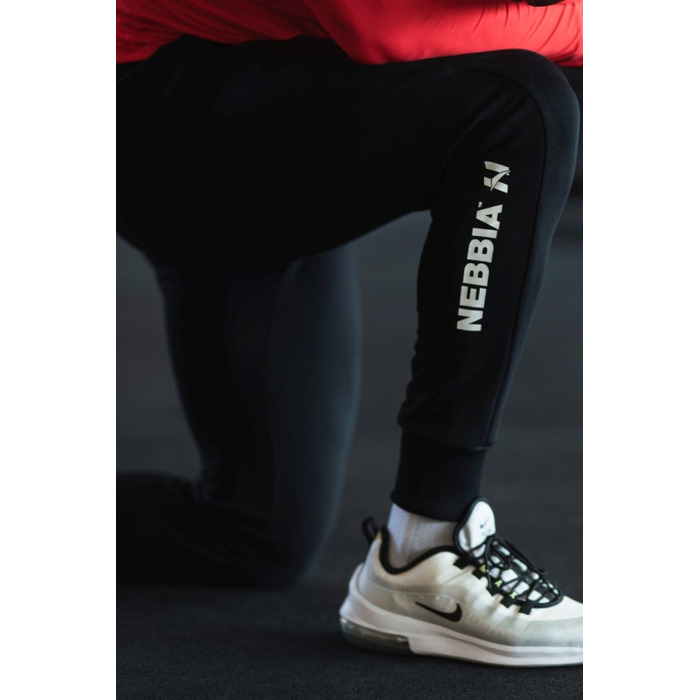 Штани Slim sweatpants with zip pockets 'Re-gain” 320 Black