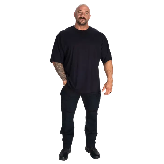 Футболка GASP HTK Slub Iron Tee 221117 Washed Black