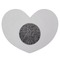 Наклейки на соски в форме сердца Be Wicked Heart Nipple Stickers черные, 3 пары