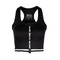 Топ GW Mesa Zip Front Crop Top Black
