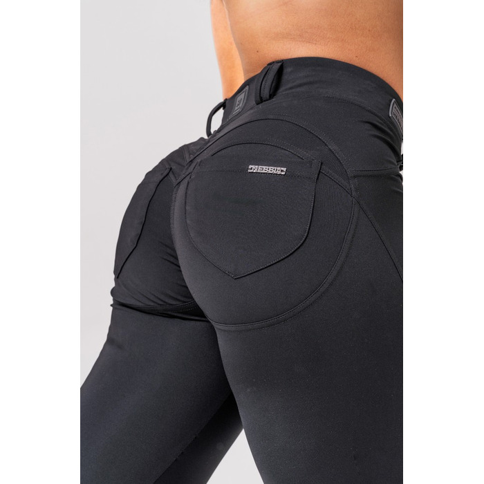 Штани Nebbia Bubble Butt Pants 2.0 MAXIMUM PUSH-UP Black 306