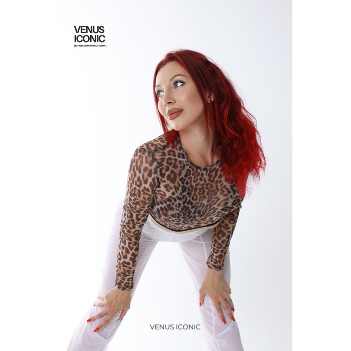 Кроп-топ Venus Iconic з сітки для танців та повсякденного образу