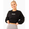 Жіноча кофта Ryderwear Level Up Jumper - Чорна укорочена