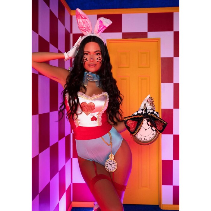 Костюм білого кролика в країні чудес Leg Avenue, розмір S