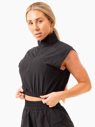 Топ Level Up Sleeveless Training Top - Black