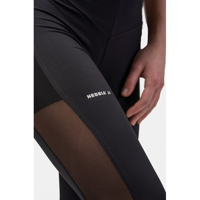 Легінси BLACK MESH DESIGN LEGGINGS 'BREATHE” 401