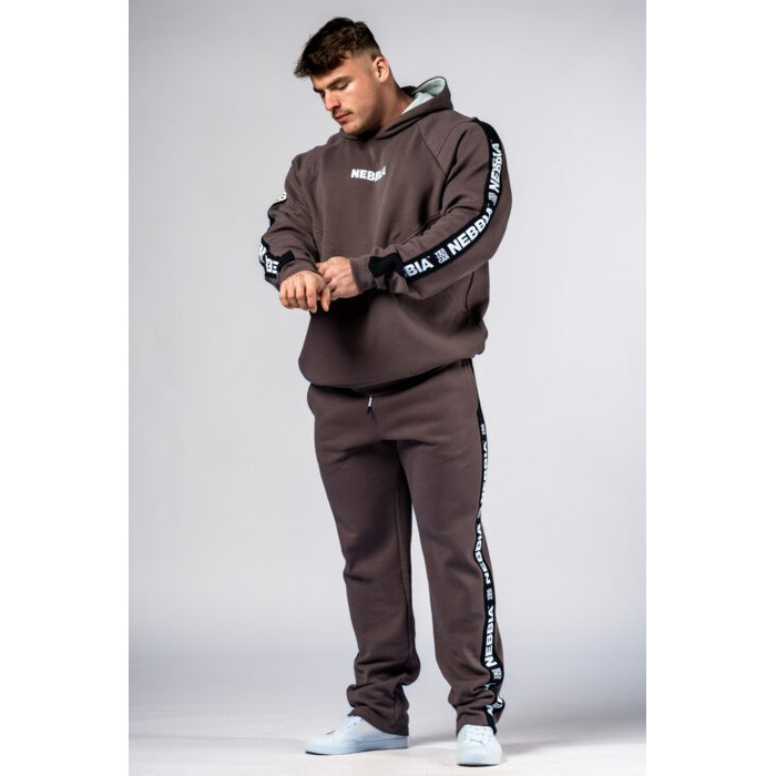 Худі чоловіча Nebbia Training Hoodie HERO Brown 300