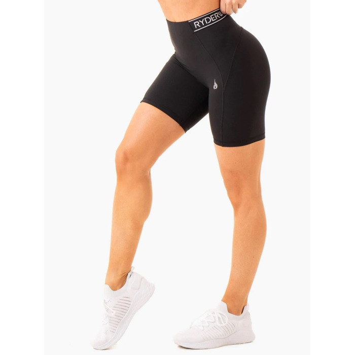 Шорты Level Up High Waisted Scrunch Shorts - Black