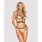 Комплект Obsessive Nudelia top & panties L/XL