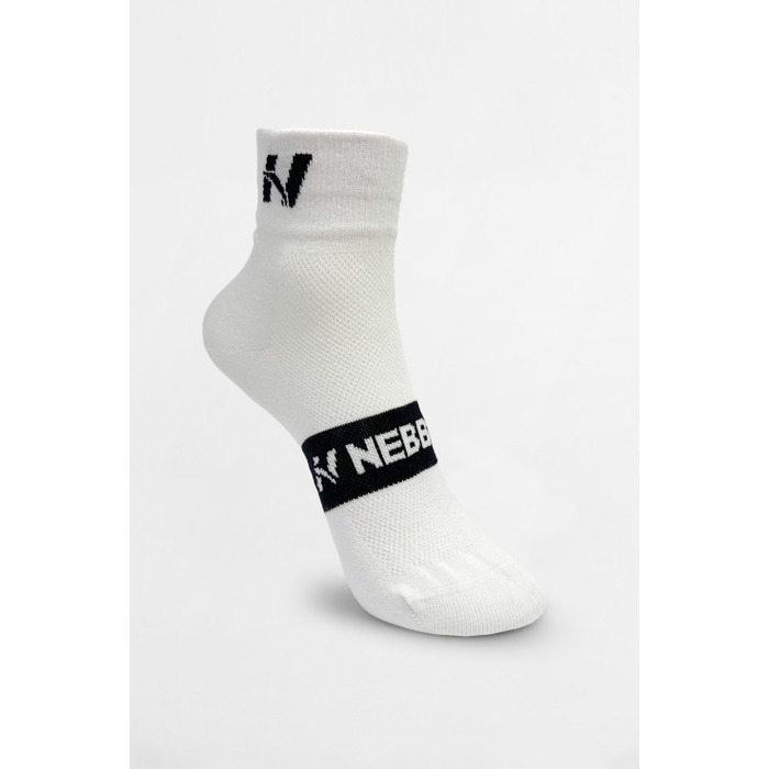 Носки NEBBIA 'EXTRA PUSH' Crew Socks White 128
