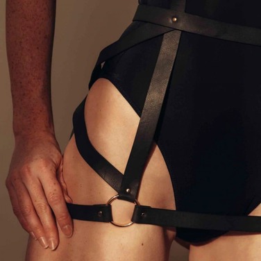 Портупея жіноча Bijoux Indiscrets Arrow Dress Harness Black