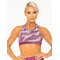Топ Ryderwear Camo Seamless Sports Bra Burgundy