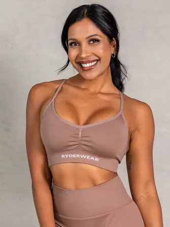 Топ Ryderwear NRG Seamless Sports Bra - Almond