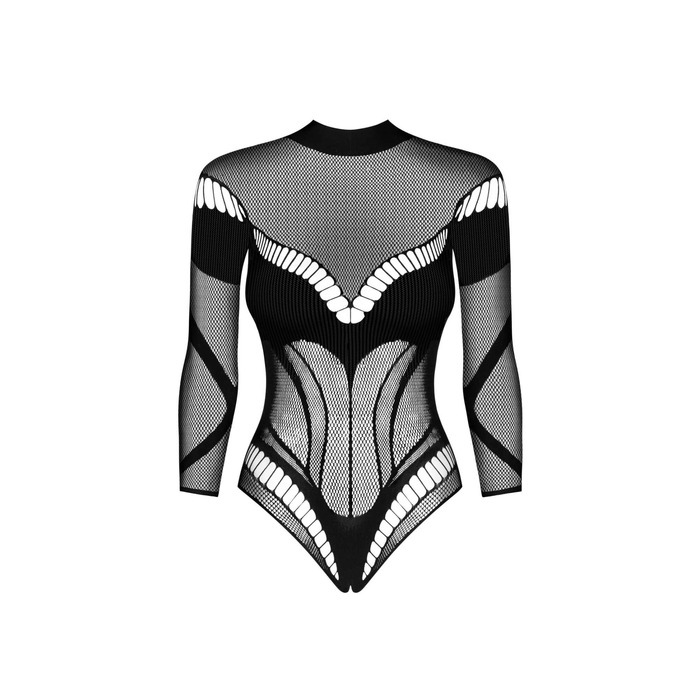 Боди с рукавами Obsessive B135 teddy S/M/L