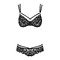 Комплект Obsessive 860-SET-1 2 ПК set black L/XL