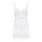 Пеньюар Obsessive Amor Blanco кружевной, с трусиками в комплекте, белый, L/XL