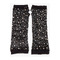 Рукавички в сітку із стразами One SIze Fishnet Arm Warmers Gloves від Leg Avenue Rhinestone, чорні