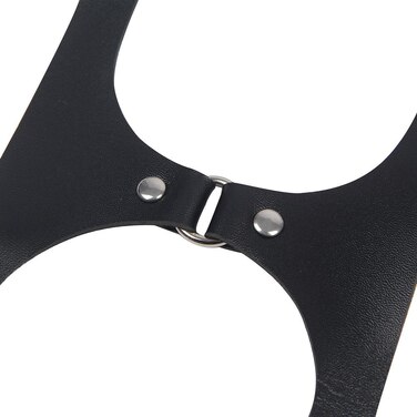 Портупея с гартерами Star Night с регулировкой по талии, черный