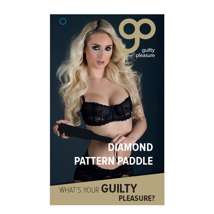 Шльопанка з візерунком GP SILICONE DIAMOND PATTERN PADDLE