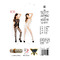Бодістокінг BS021 Black Passion, з відкритим доступом, чорний, S/L