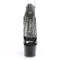 Босоніжки Pleaser Adore-765RM на підборах 7 дюймів, 2 3/4 дюйма з закритою спинкою, блискавка ззаду, чорні