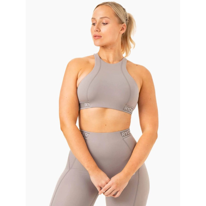 Топ Level Up High Impact Sports Bra - Steel Grey