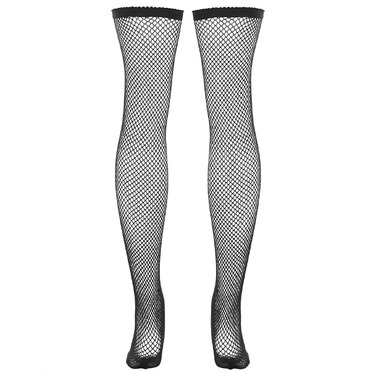 Чулки в сеточку Rene Rofe Lingerie, черные