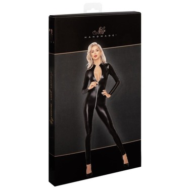 Комбинезон виниловый со змейкой Noir Handmade Powerwetlook Overall F293 рахзмер L