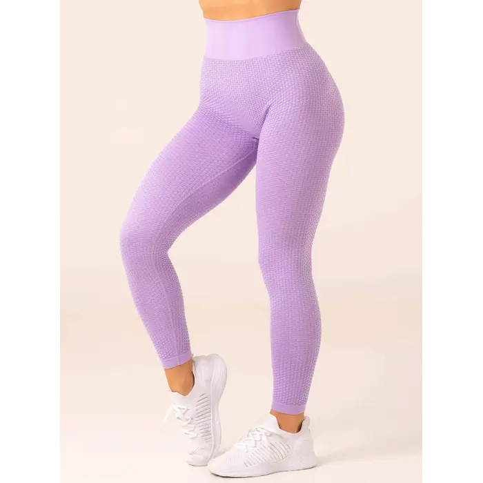 Леггинсы Ryderwear Honeycomb Scrunch Seamless Leggings - Lavender