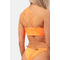 ТОП Nebbia ONE SHOULDER BANDEAU BIKINI TOP ORANGE NEON 449