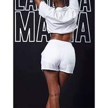 Шорты SHORTS White And Silver Caribe