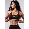 Топ Nebbia Open-Back Sports Bra POWER Dark Brown 890