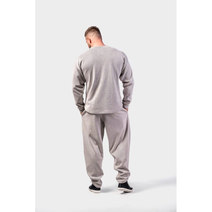 Штани Nebbia Oversized Sweat Joggers SIGNATURE Light Grey 796