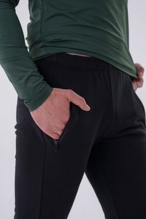 Штани Slim sweatpants with zip pockets 'Re-gain” 320 Black