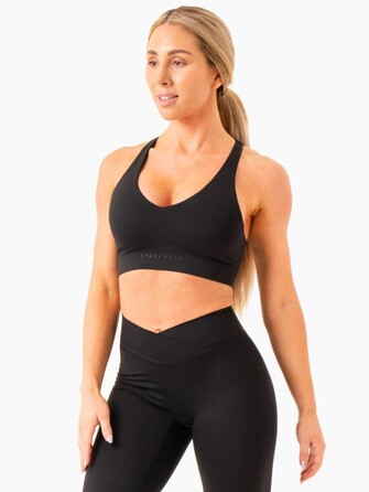 Топ NKD Cross Over Sports Bra - Black