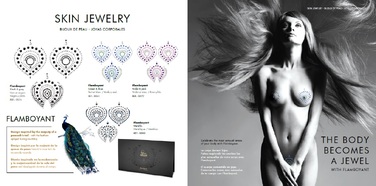 Прикраса для грудей MIMI зі стразами, Bijoux Indiscrets