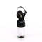 Босоніжки Pleaser Flamingo-809HT *8 дюймів на підборах, 4 дюйми з голографічним тоном та ремінцем на щиколотці, чорні