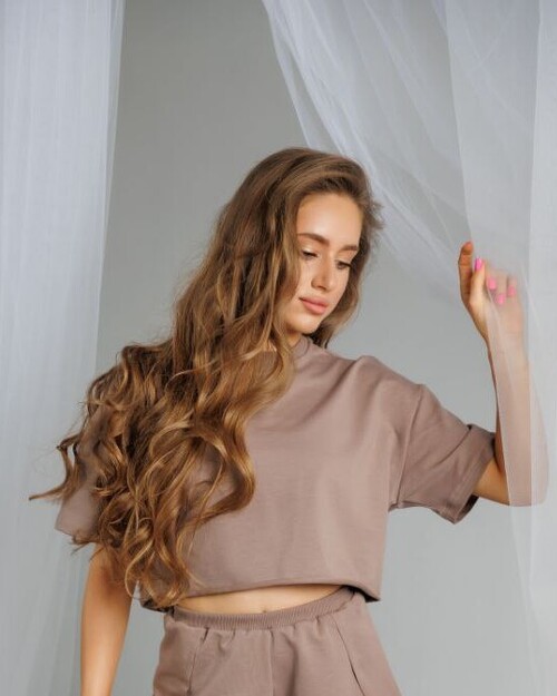 Кроп-топ оверсайз (cotton)