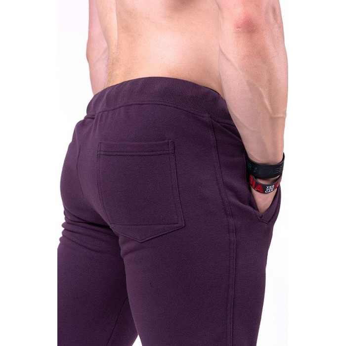 Спортивні штани Nebbia Gym Hero joggers 153 bordo
