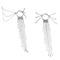 Браслеты для ног Bijoux Indiscrets Magnifique Feet Chain, серебристые