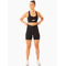 Шорти Rotation High Waisted Scrunch Shorts - Black Leopard