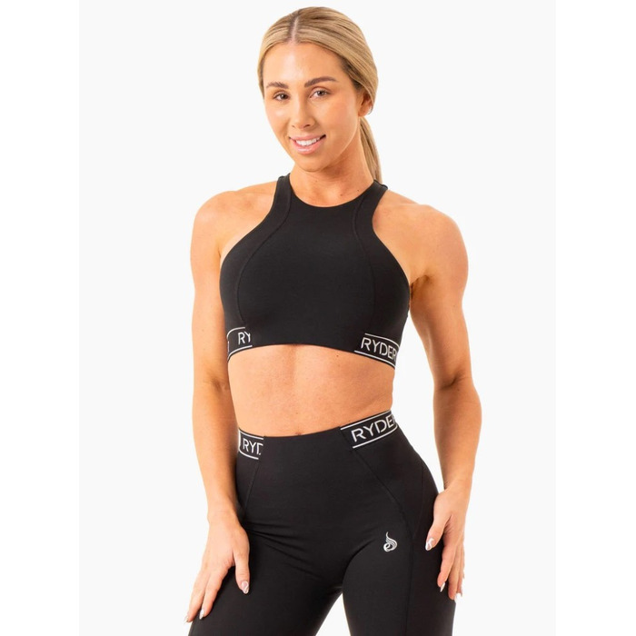 Топ Level Up High Impact Sports Bra - Black
