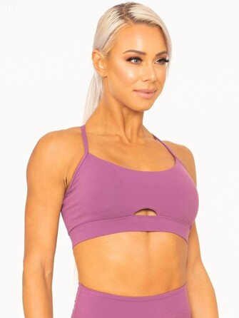 Топ Ryderwear Wild Tied Up Sports Bra Purple