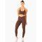 Топ Serene Cross Over Sports Bra - Chocolate