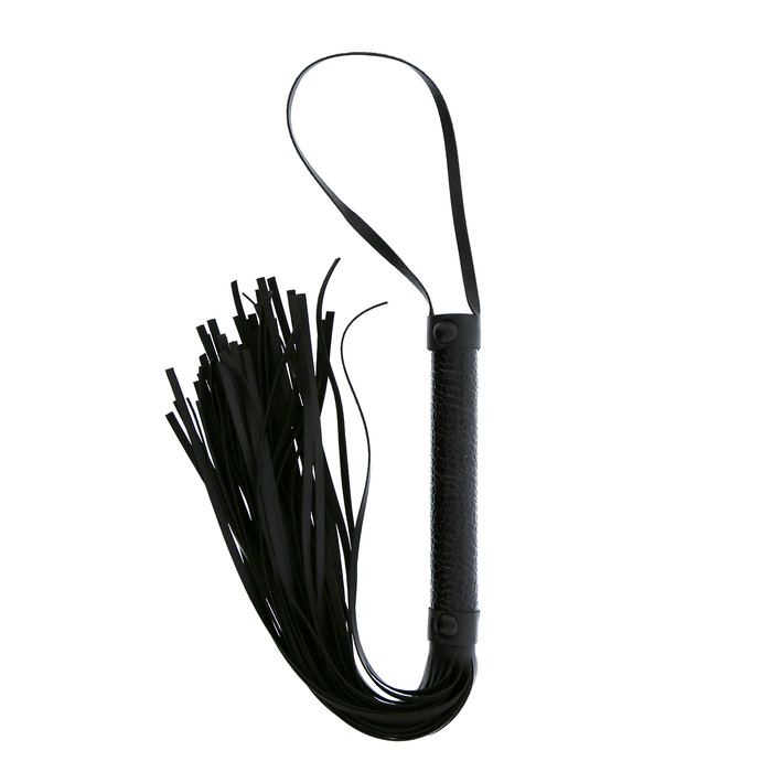 Флогер BLAZE LUXURY WHIP CROCO BLACK