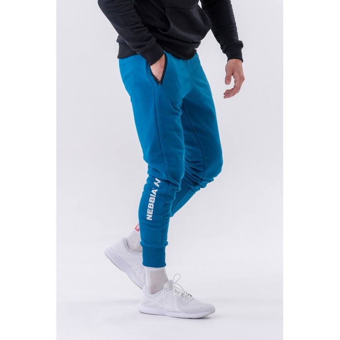 Штани Slim sweatpants with zip pockets 'Re-gain” 320 Blue