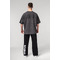 Футболка Nebbia Washed-off Oversized Heavyweight Cotton T-shirt NO SHORTCUTS Black 369